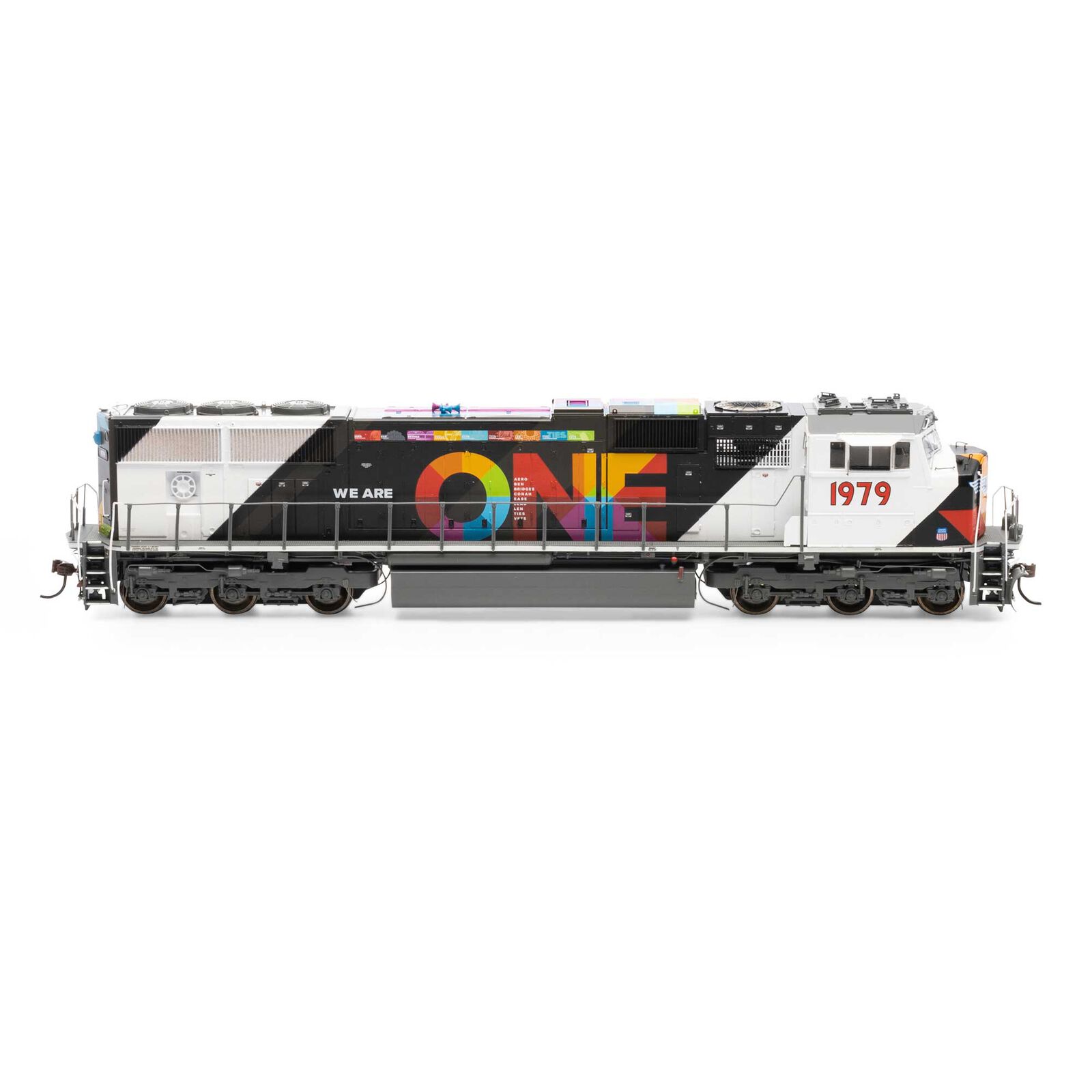 Union Pacific (we are ONE) SD70M #1979 with Tsunami2