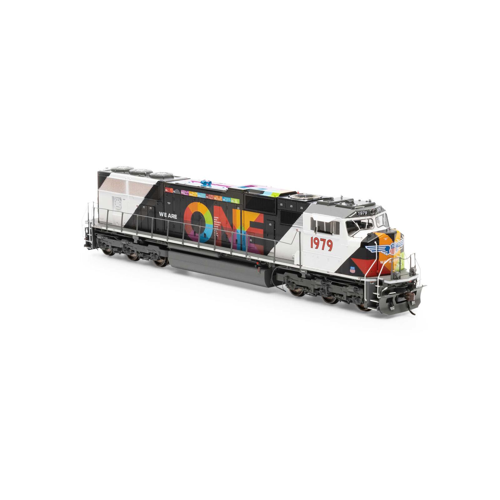 Union Pacific (we are ONE) SD70M #1979 with Tsunami2