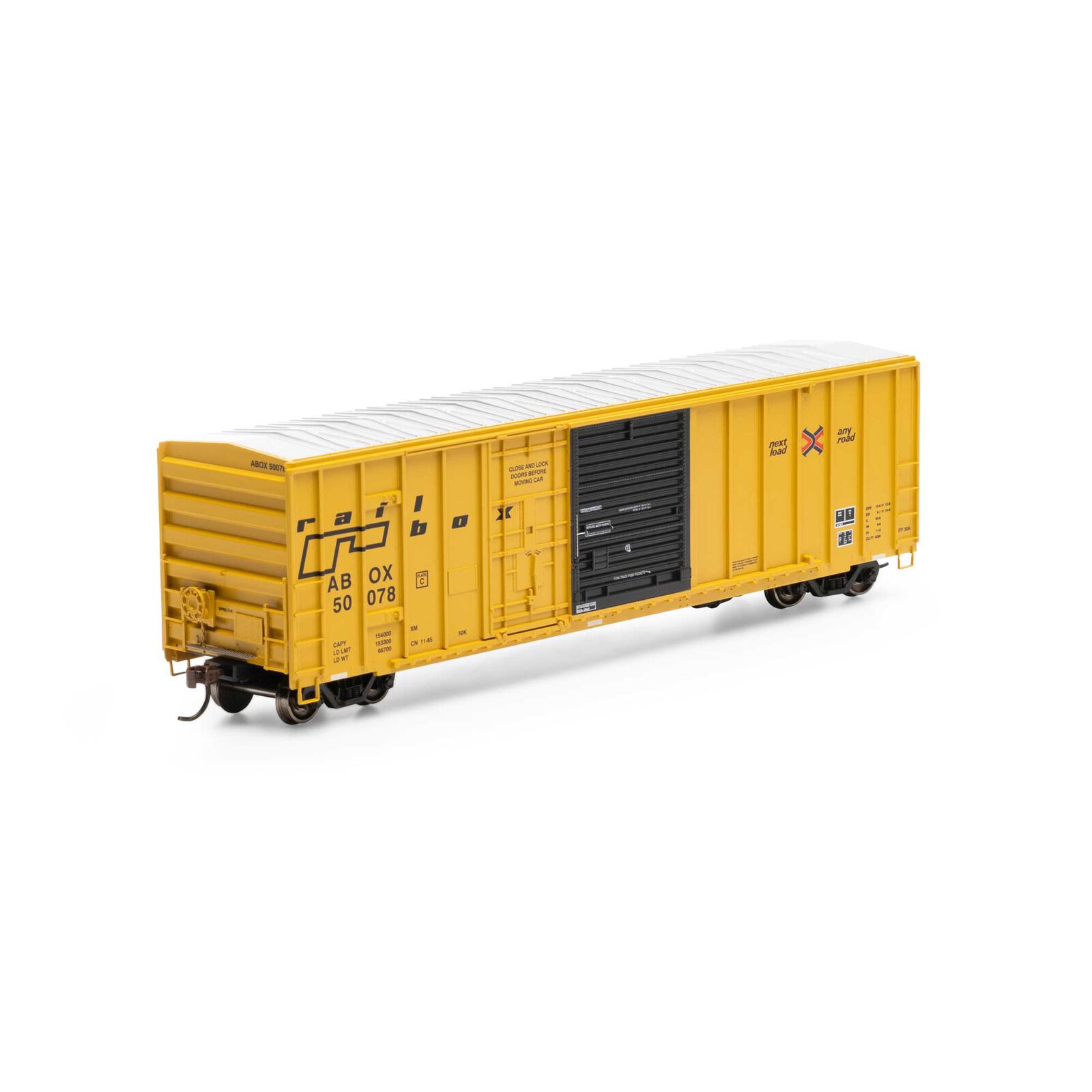 Railbox (late) 50' FMC exterior post combination door boxcar #50078