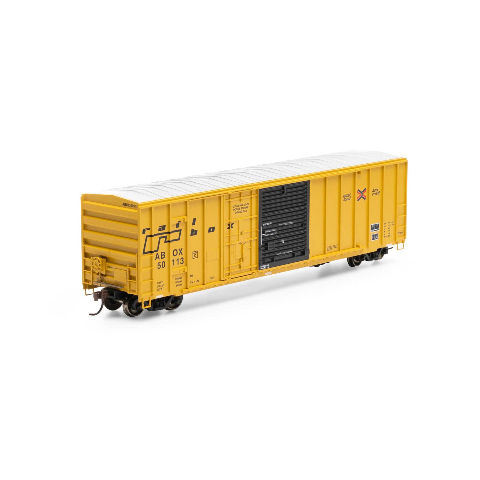 Railbox (late) 50' FMC exterior post combination door boxcar #50113