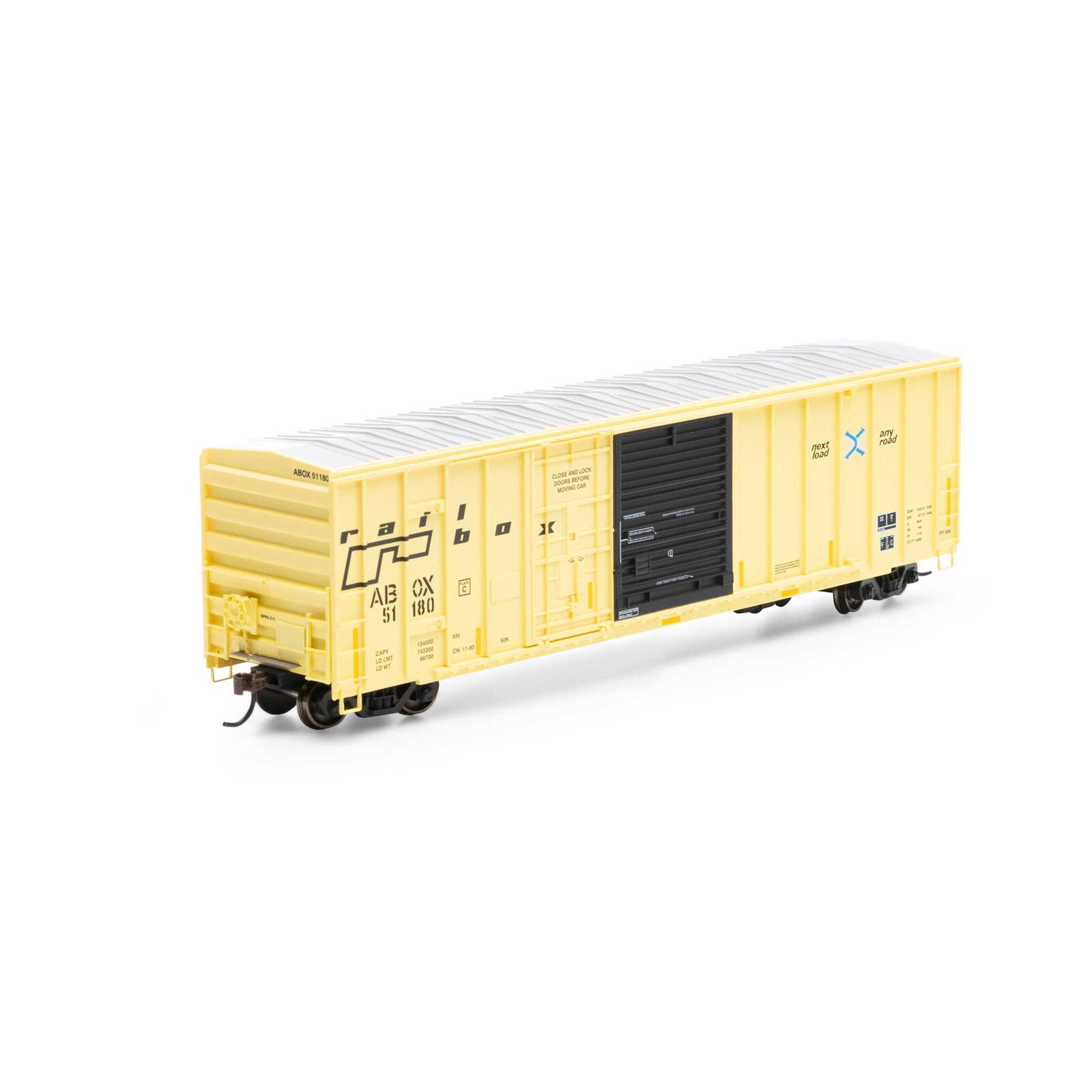 Railbox (late) 50' FMC exterior post combination door boxcar #51180