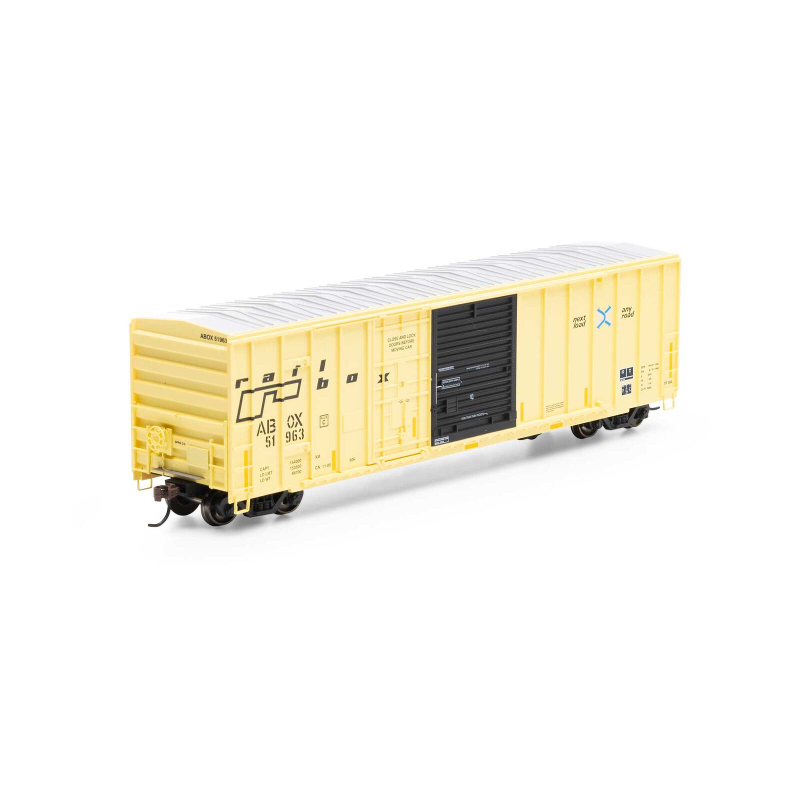 Railbox (late) 50' FMC exterior post combination door boxcar #51963