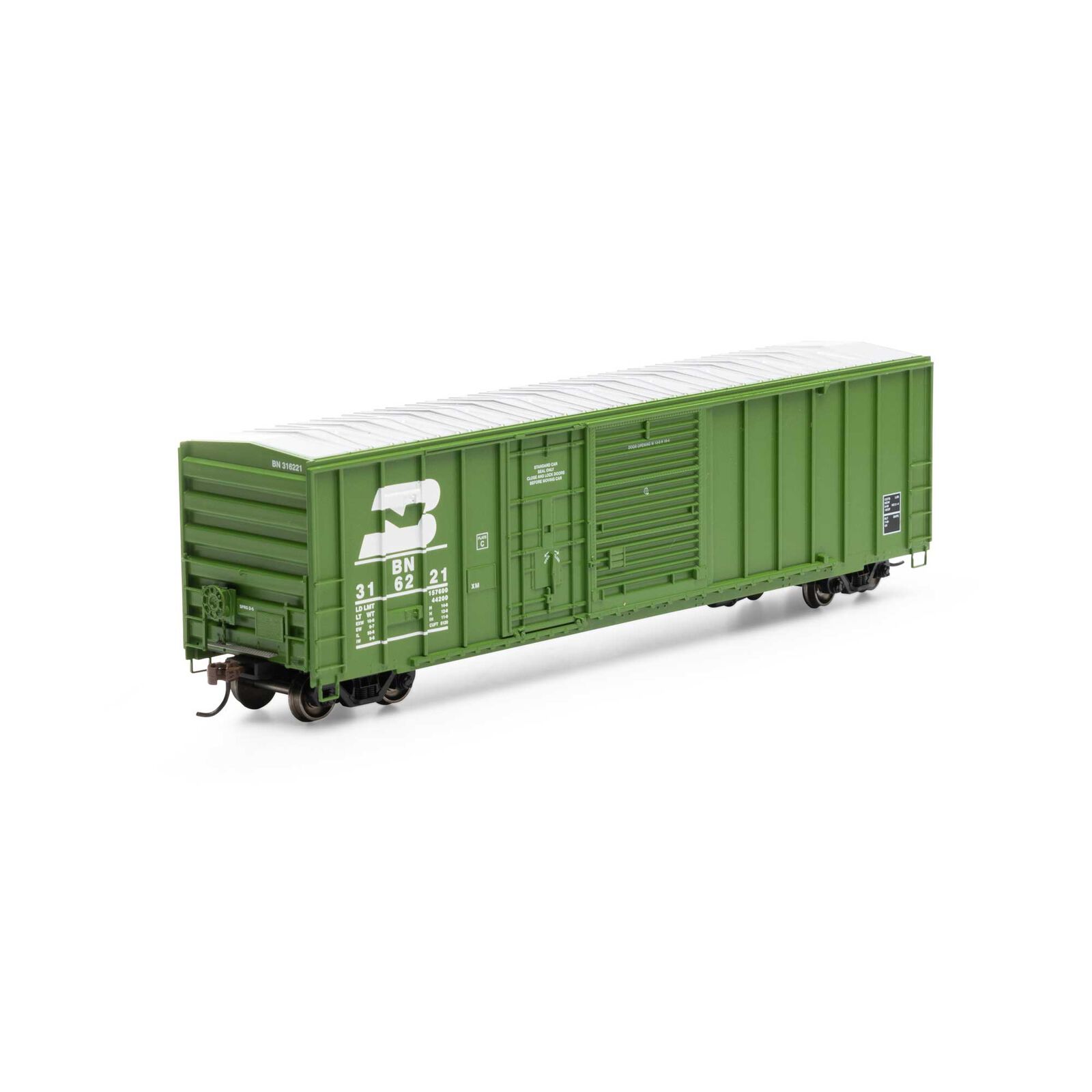 Burlington Northern 50' FMC exterior post combin. door boxcar #316221