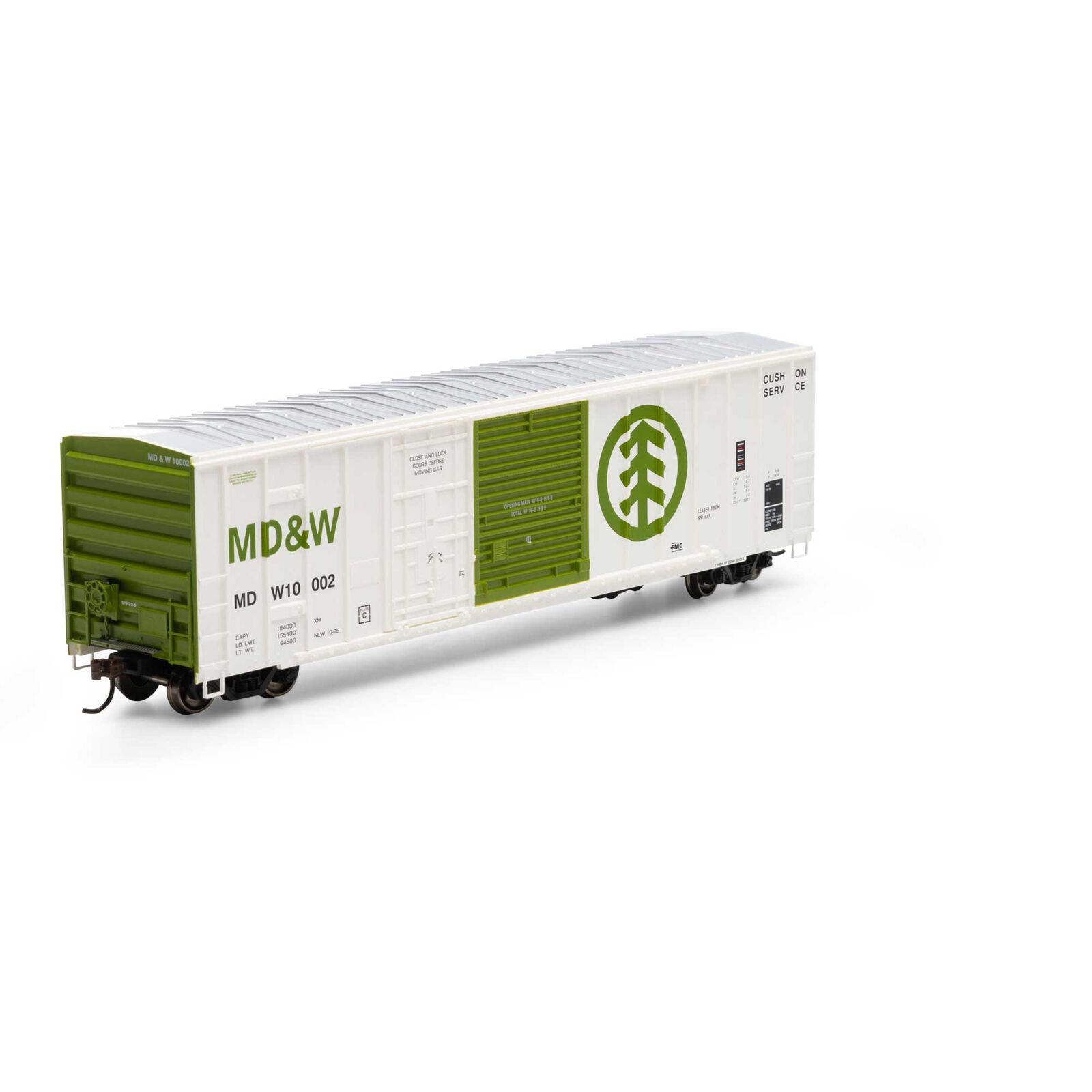 MD&W 50' FMC exterior post combination door boxcar #10002