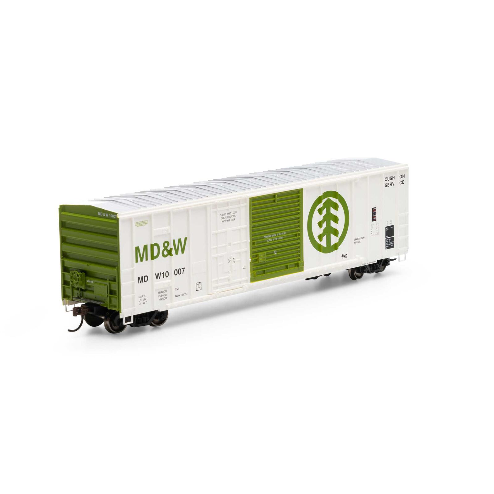 MD&W 50' FMC exterior post combination door boxcar #10007