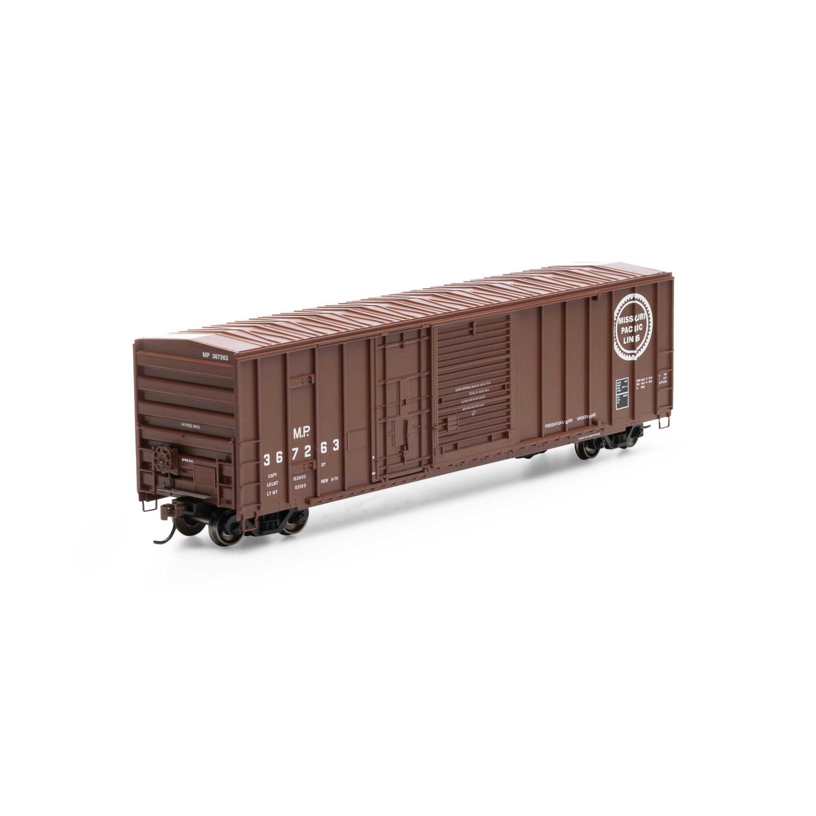 Missouri Pacific 50' FMC exterior post combination door boxcar #367263