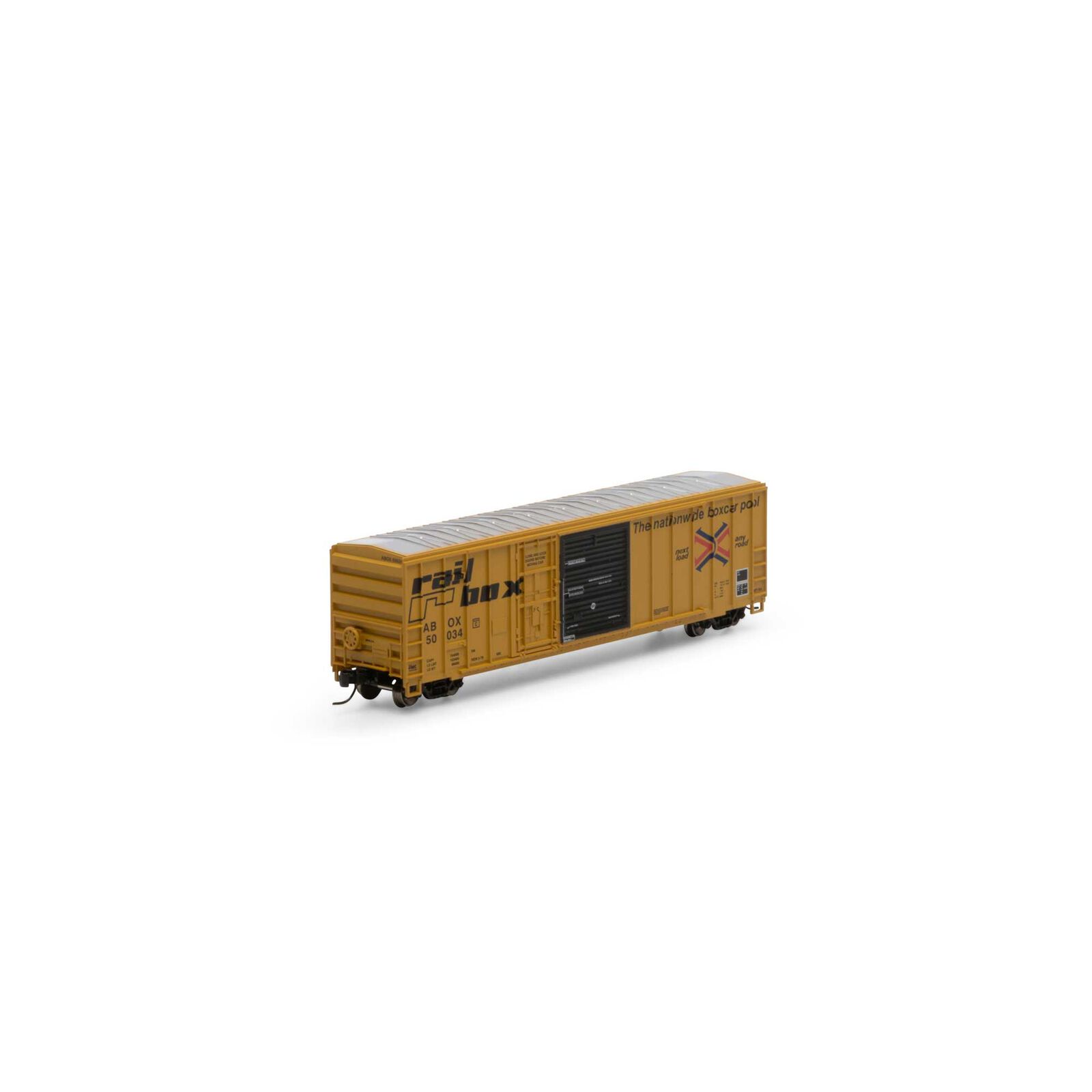 Railbox early 50' FMC exterior post combination door boxcar #50034