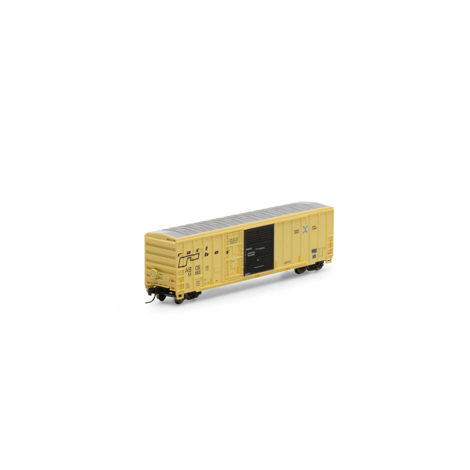 Railbox late 50' FMC exterior post combination door boxcar #51180