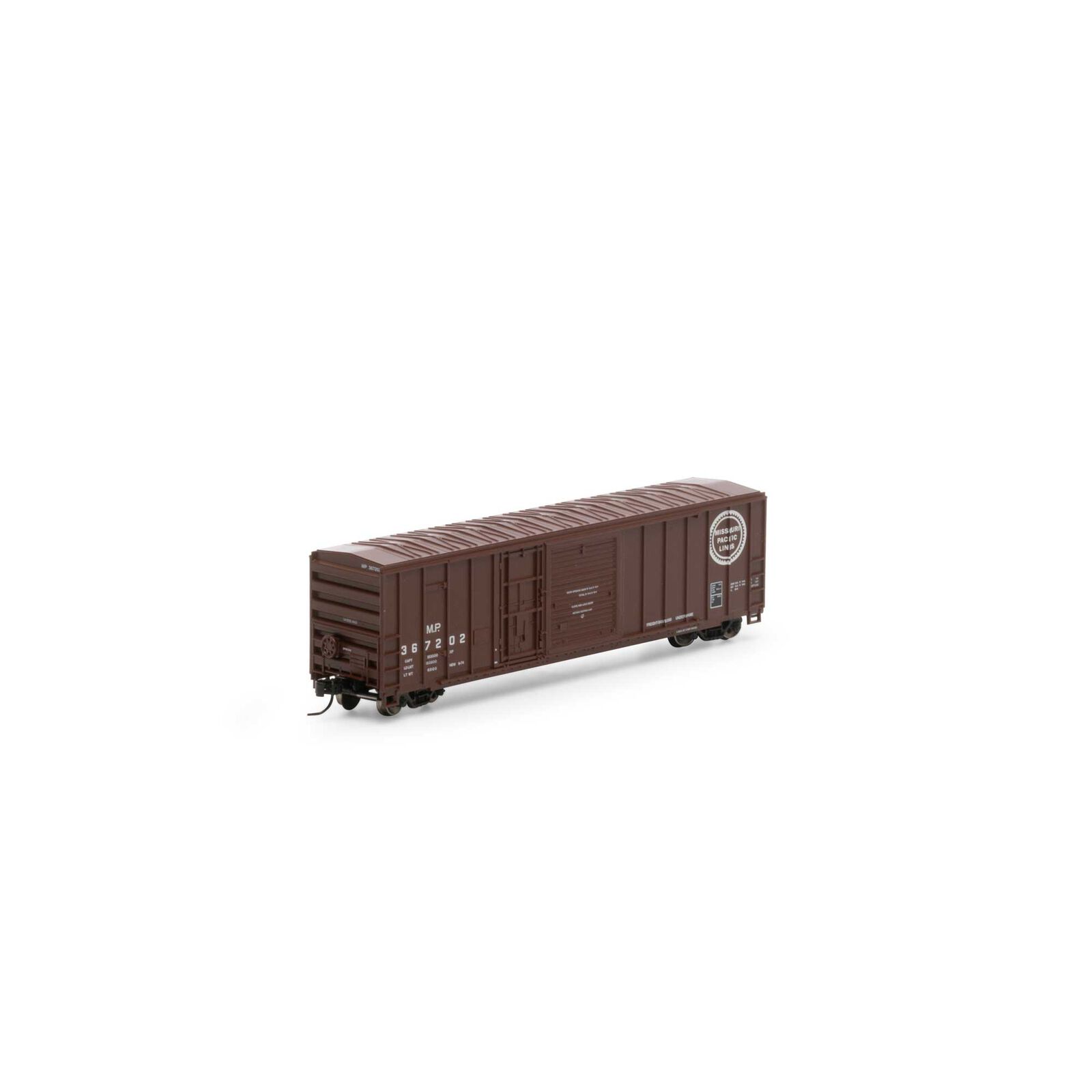 Missouri Pacific 50' FMC exterior post combination door boxcar #367202