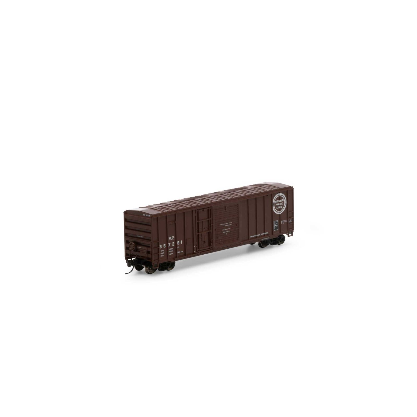 Missouri Pacific 50' FMC exterior post combination door boxcar #367281