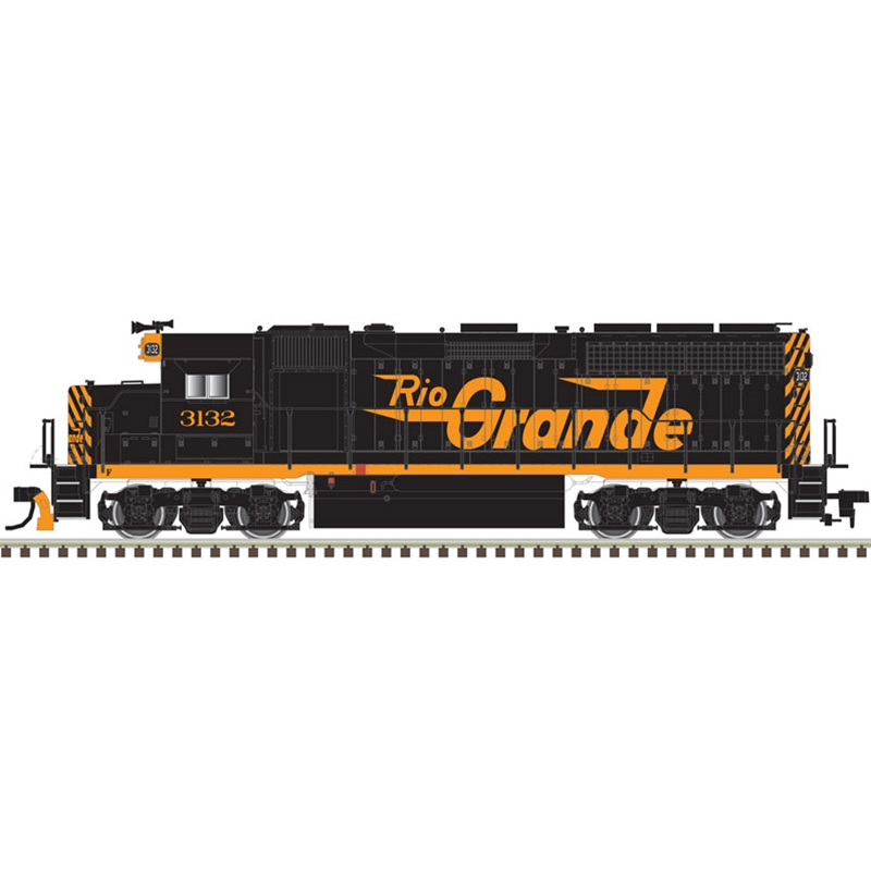 Rio Grande GP40 #3132 With ESU LokSound