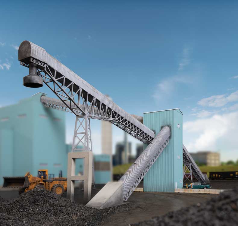 Coal Conveyor With Transfer House