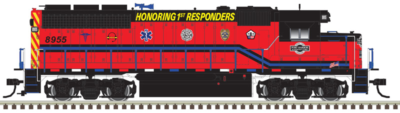 Port Harbor "1st Responders" GP40 #8955 With ESU LokSound