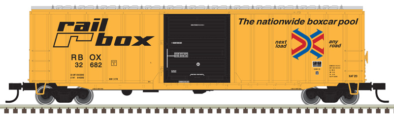 Railbox (Large Logo) 50' 6" Box Car #32682