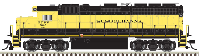 Susquehanna GP40#3040