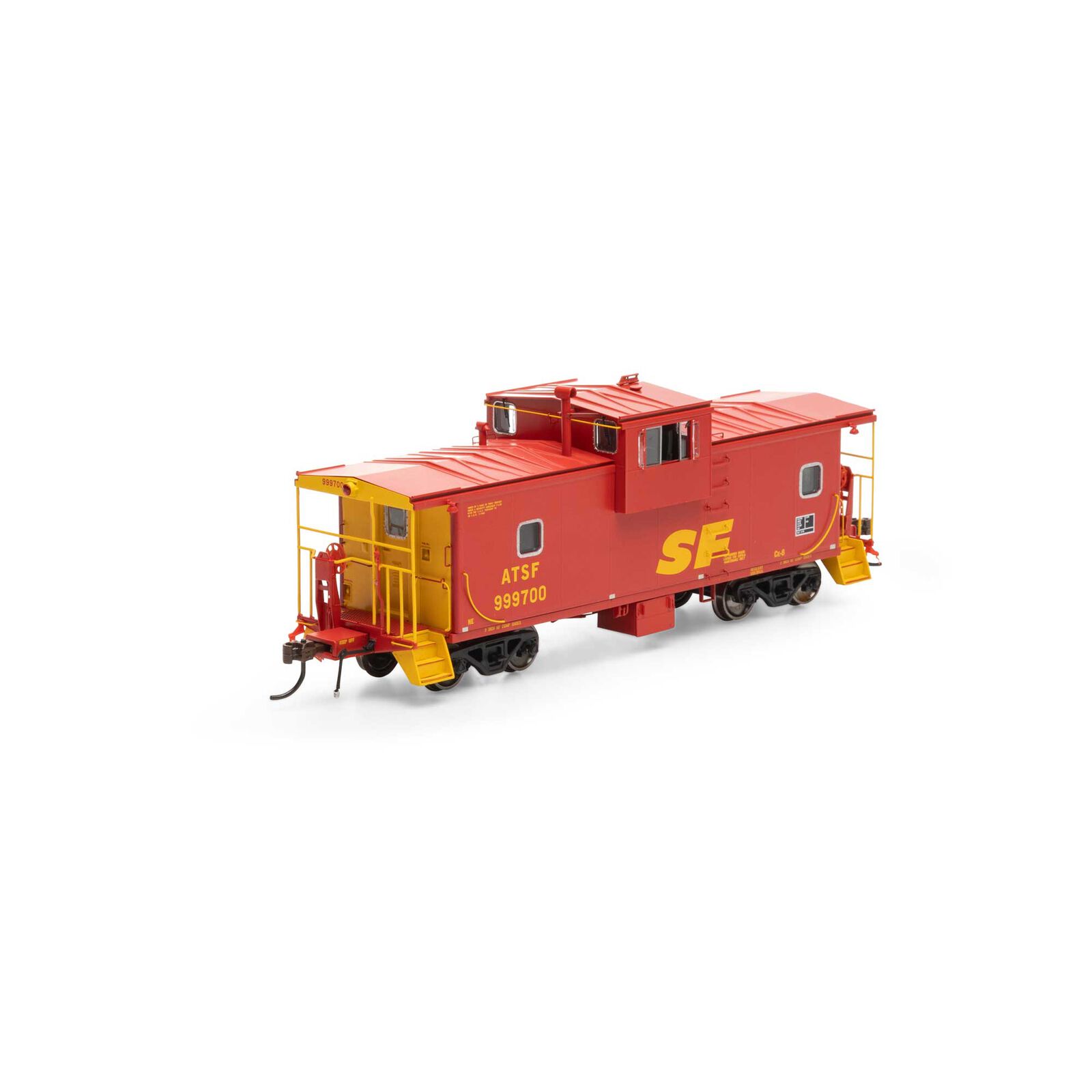 Santa Fe "Kodachrome" CE-8 Caboose #999700 With Tsunami SoundCar™