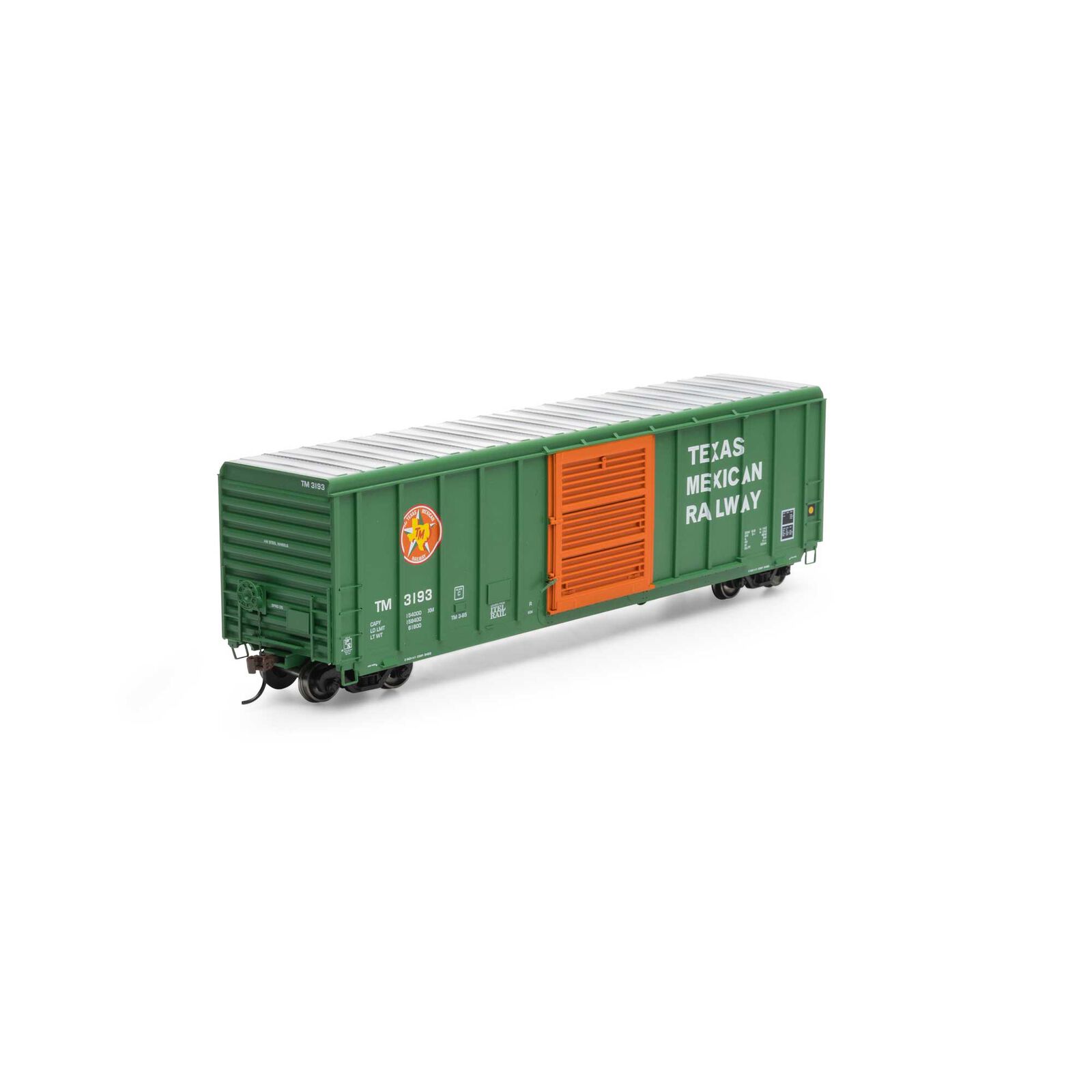 Texas Mexican Railway 50' PS 5344 Box Car #3193