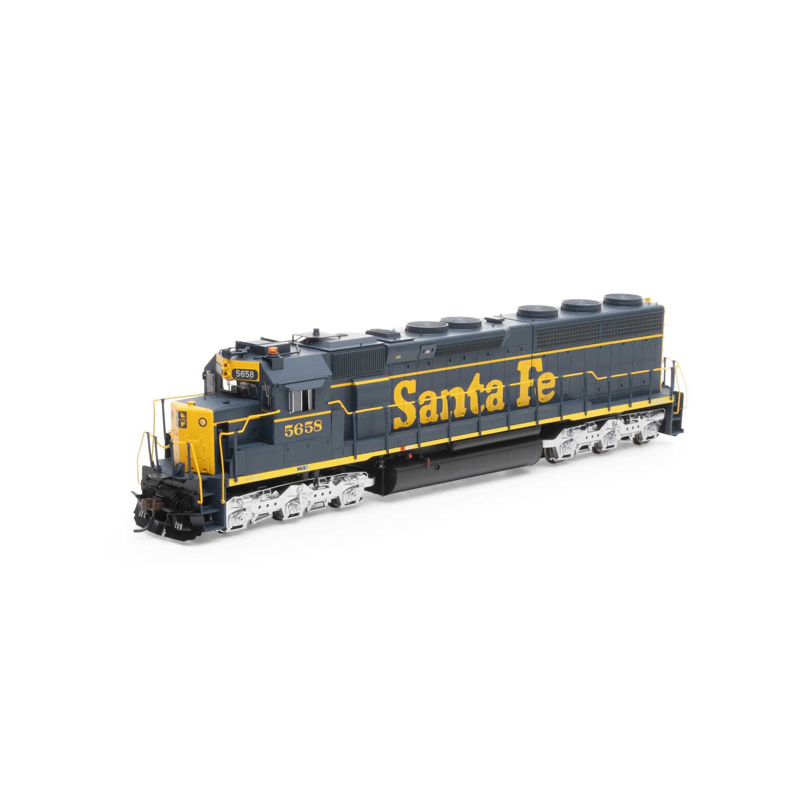 Santa Fe SD45-2 #5658 With Tsunami2