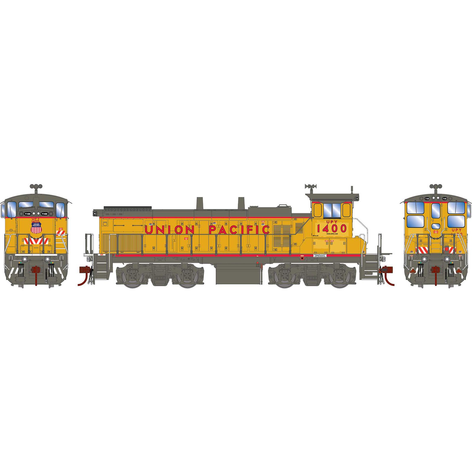 Union Pacific MP15AC #1400