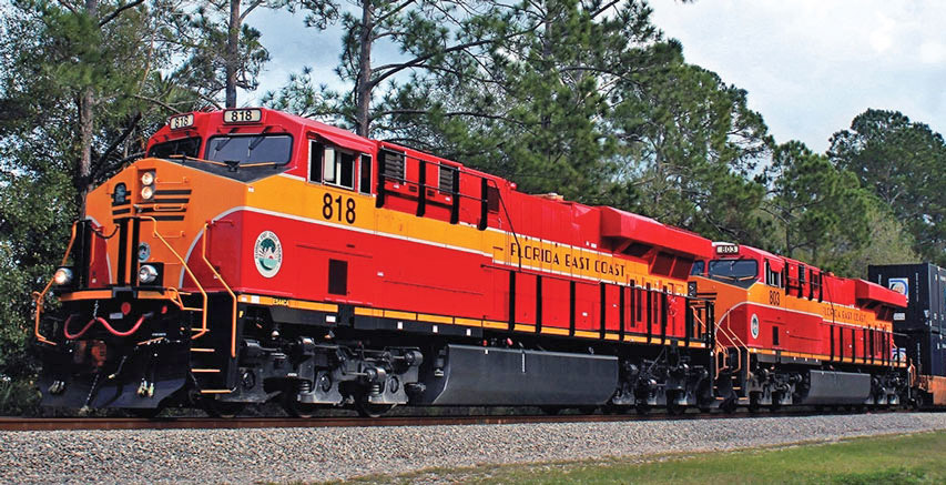 Florida East Coast ES44C4 #805 with DCC