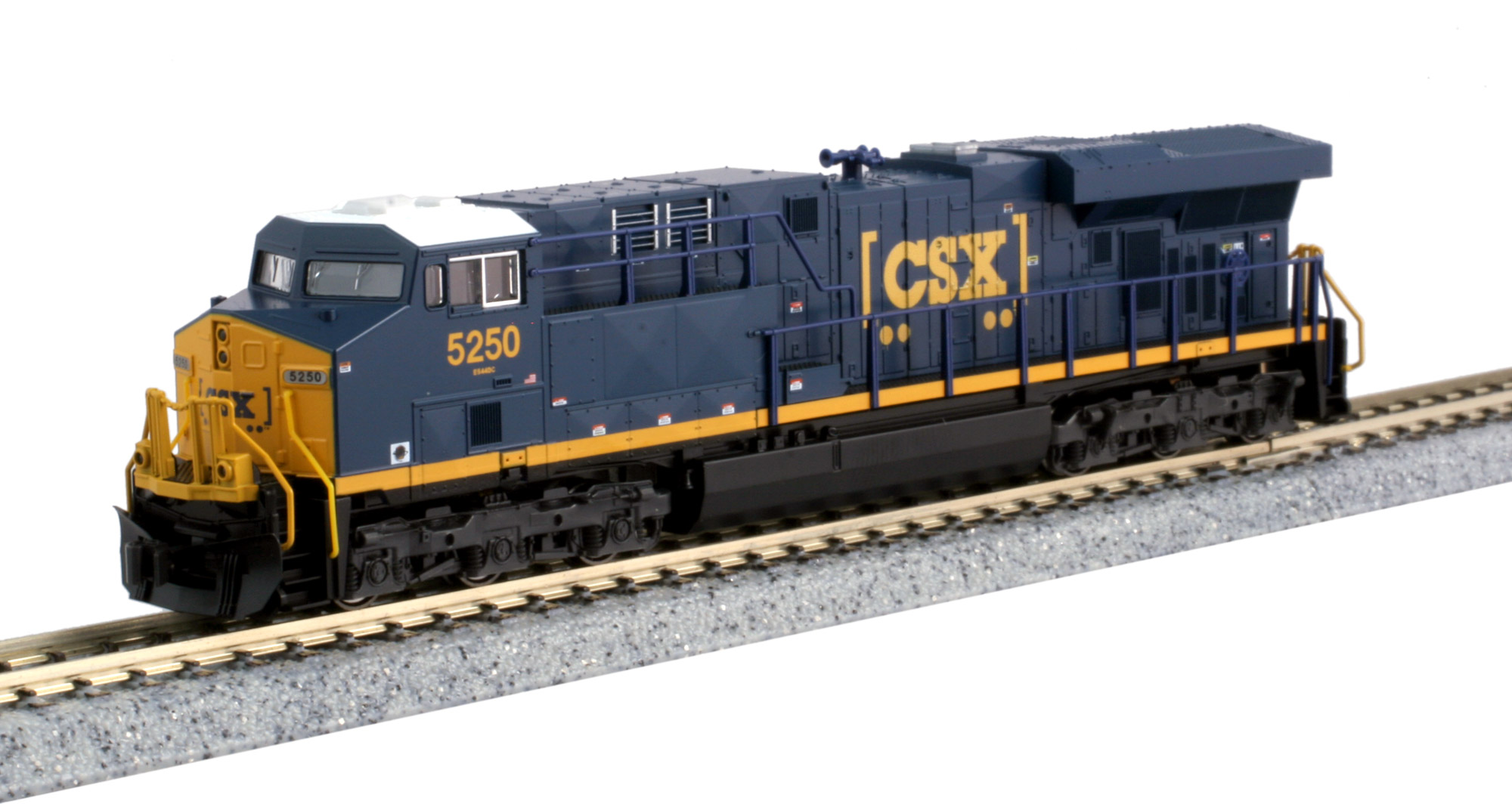 CSX "boxcar" logo ES44DC #5329 with DCC