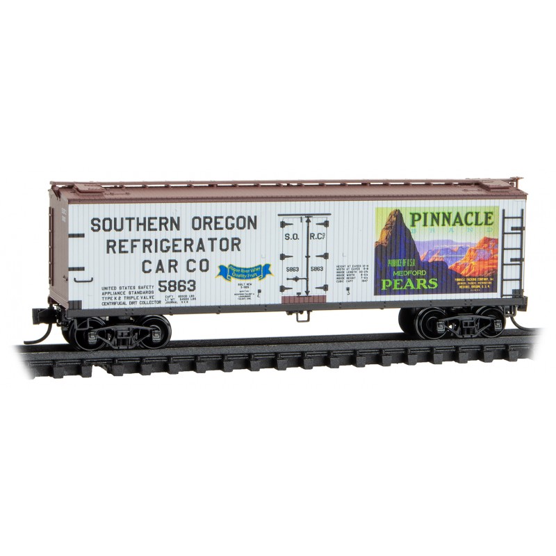 Medford, Talent & Lakecreek Pinnacle Pears 40' Wood Reefer #5863