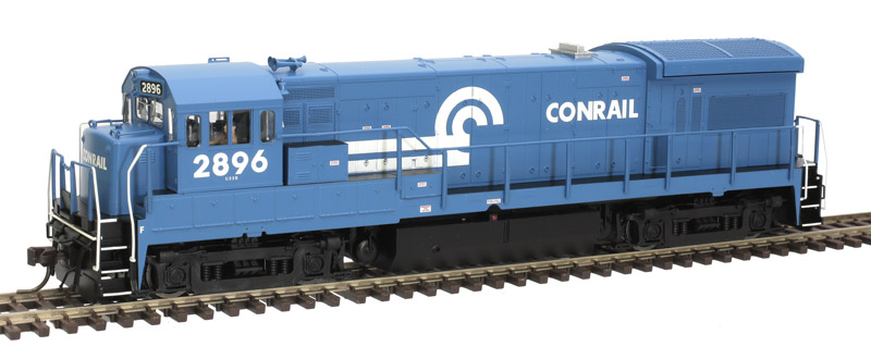 Conrail U33B #2896 With ESU LokSound