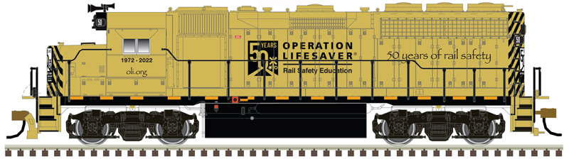Operation Lifesaver 50 Years GP40 #50