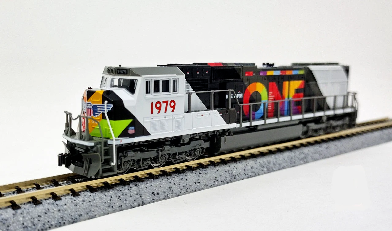 Union Pacific "We Are One" SD70M #1979 with DCC
