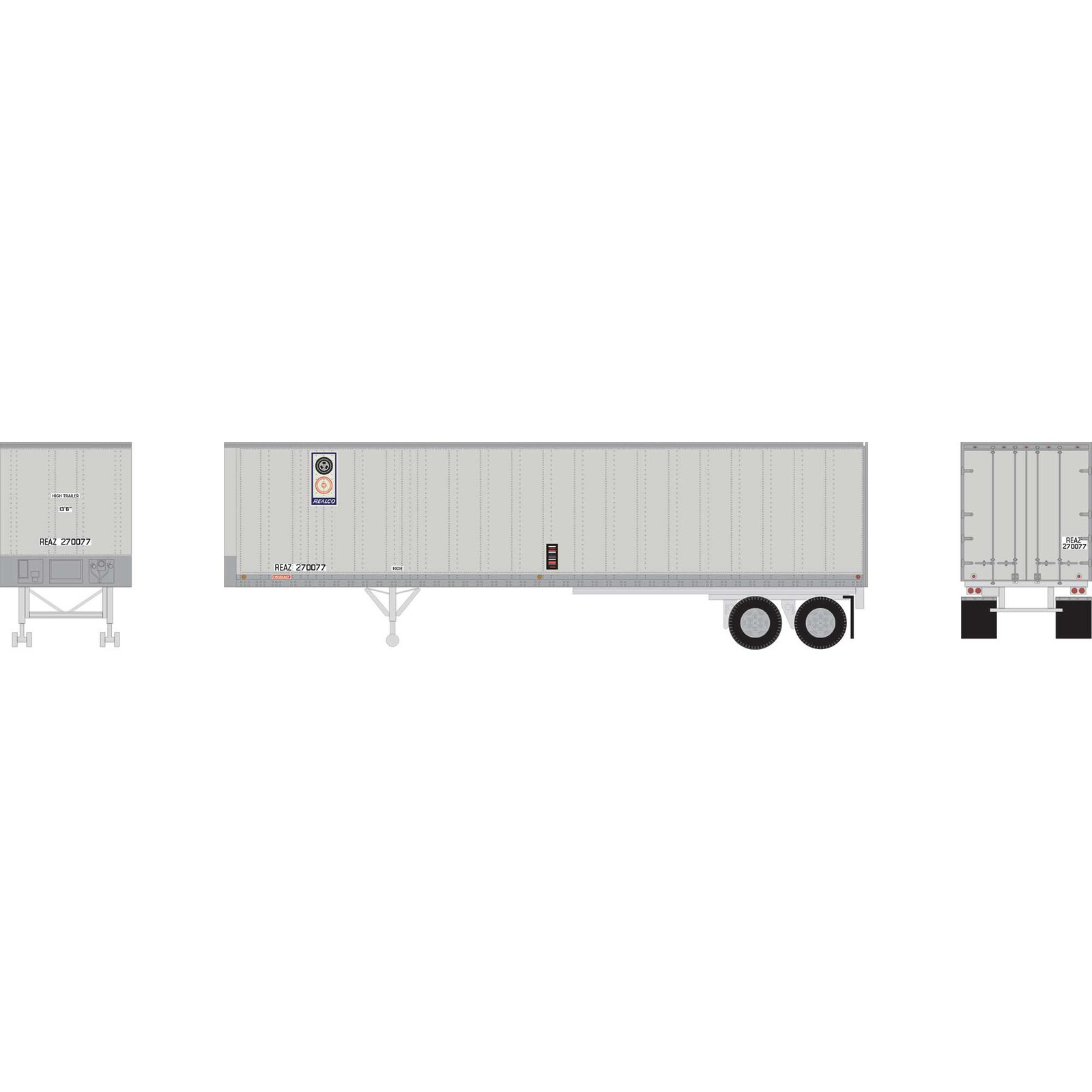 Realco 40' Fruehauf z-Van trailer #270077