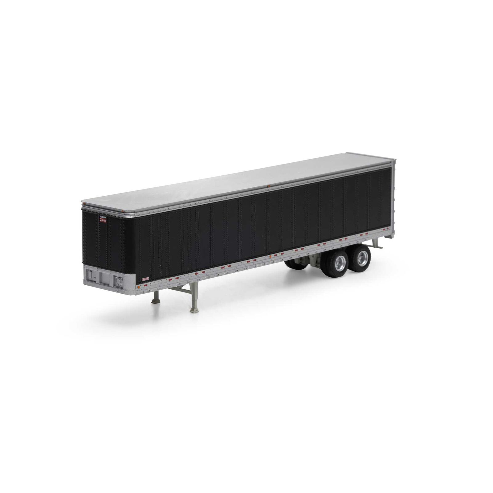 black 45' smooth side trailer