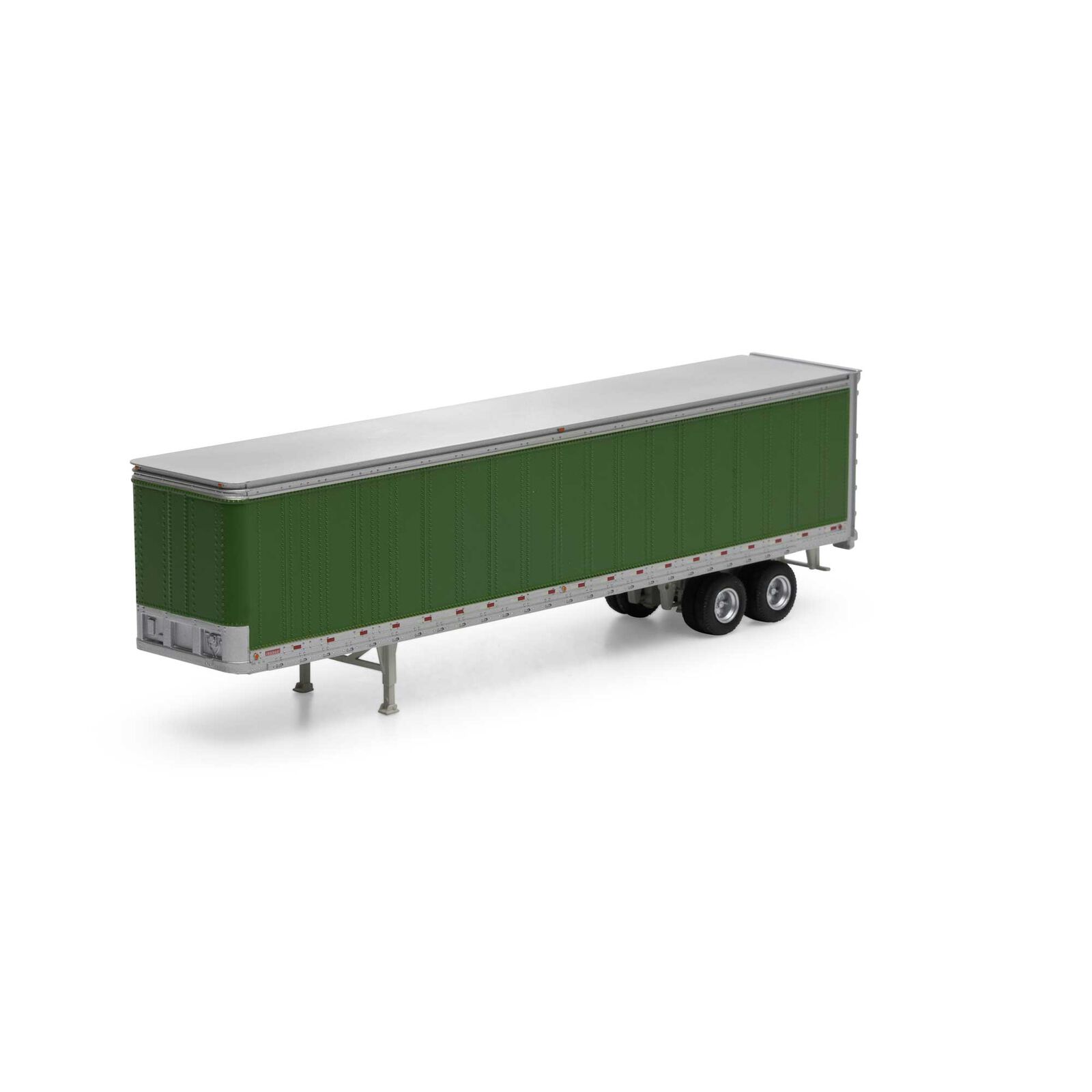 green 45' smooth side trailer