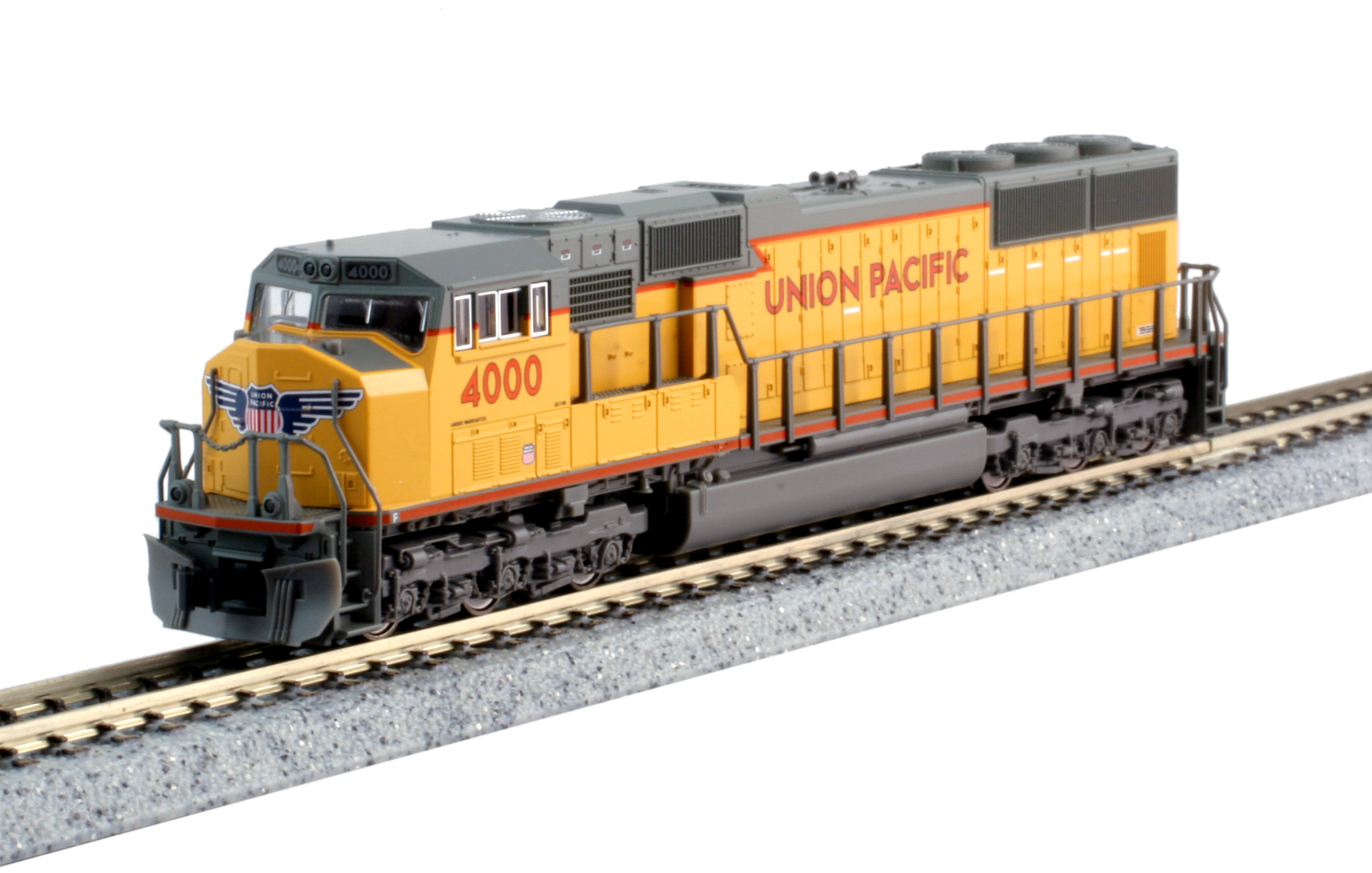 Union Pacific SD70M Flat Radiator #4364 With ESU LokSound