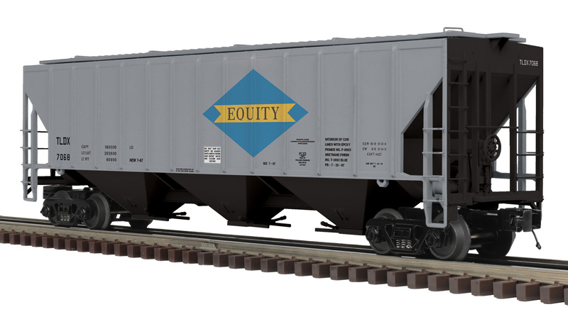 Equity Grain PS2-CD high side covered hopper car #7119