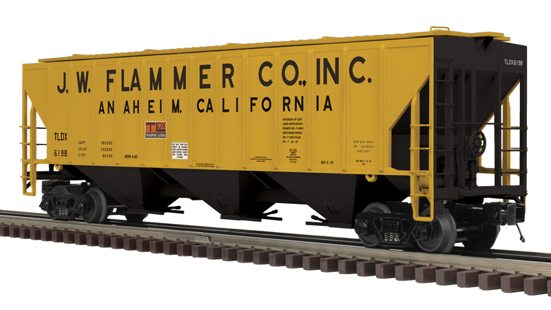 J. W. Flammer Co., Inc. PS2-CD high side covered hopper #6198