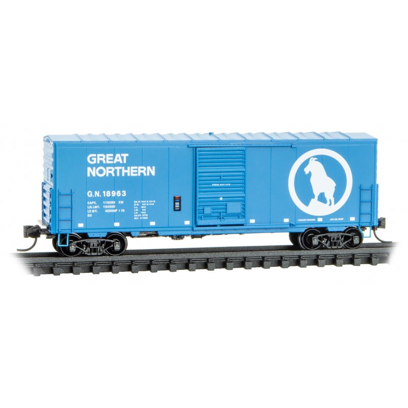 Great Northern 40' Standard Box Car Single Door w/o Roofwalk #18963