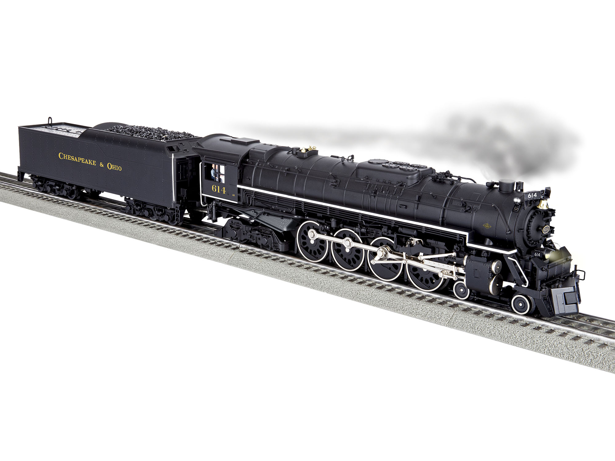 Chesapeake & Ohio Greenbrier 4-8-4 #614 with Legacy