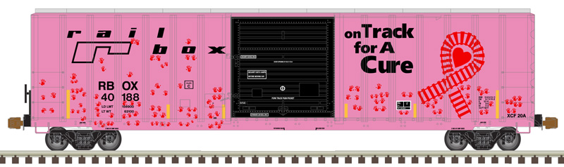 Railbox (On track for cure w/hands) FMC 5077 single door boxcar #40188