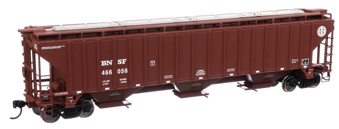 BNSF Trinity 4750 3-Bay Covered Hopper #466056
