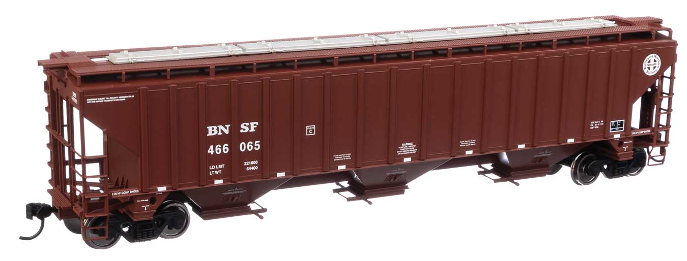 BNSF Trinity 4750 3-Bay Covered Hopper #466065