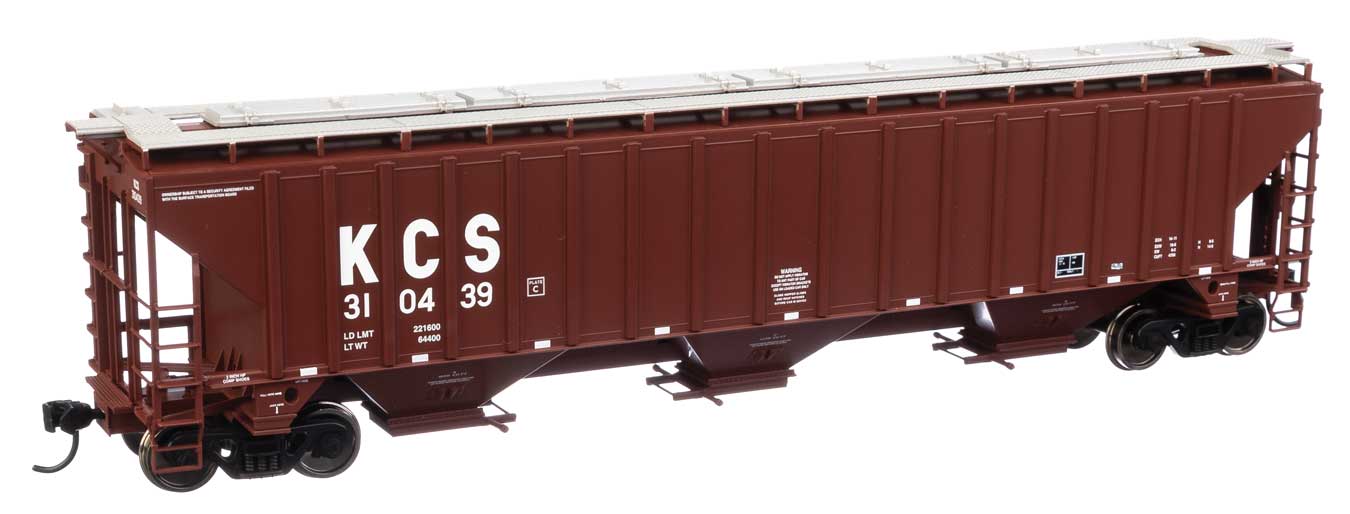 Kansas City Southern Trinity 4750 3-Bay Covered Hopper #310439
