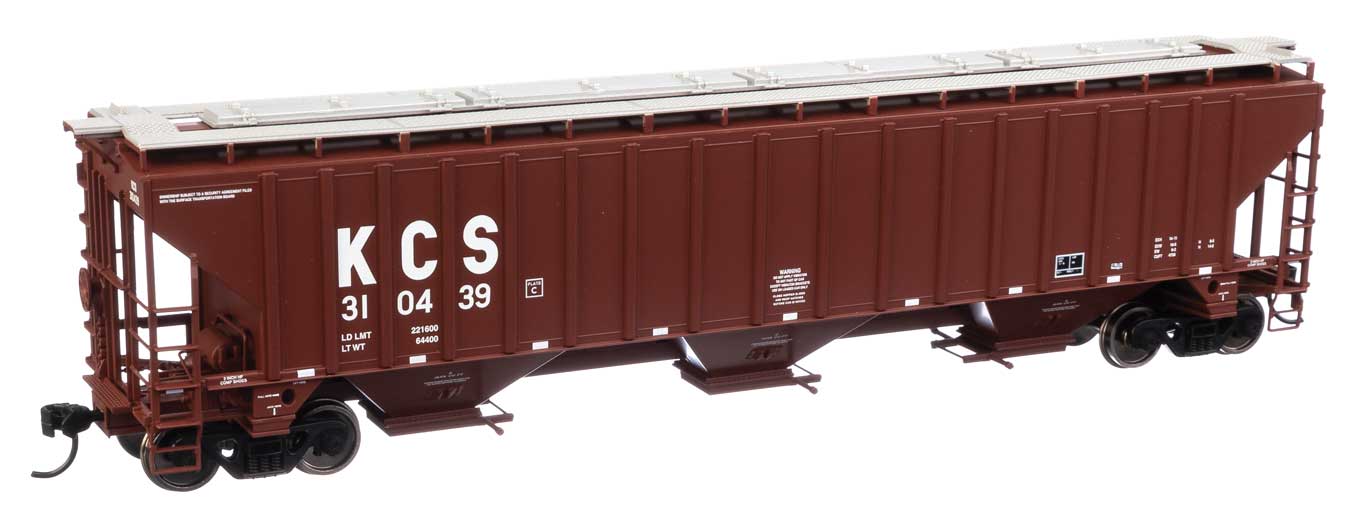 Kansas City Southern Trinity 4750 3-Bay Covered Hopper #310439