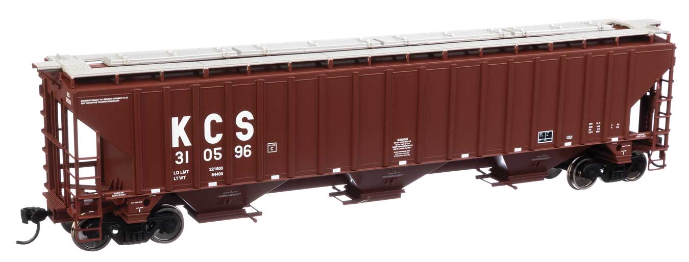 Kansas City Southern Trinity 4750 3-Bay Covered Hopper #310596
