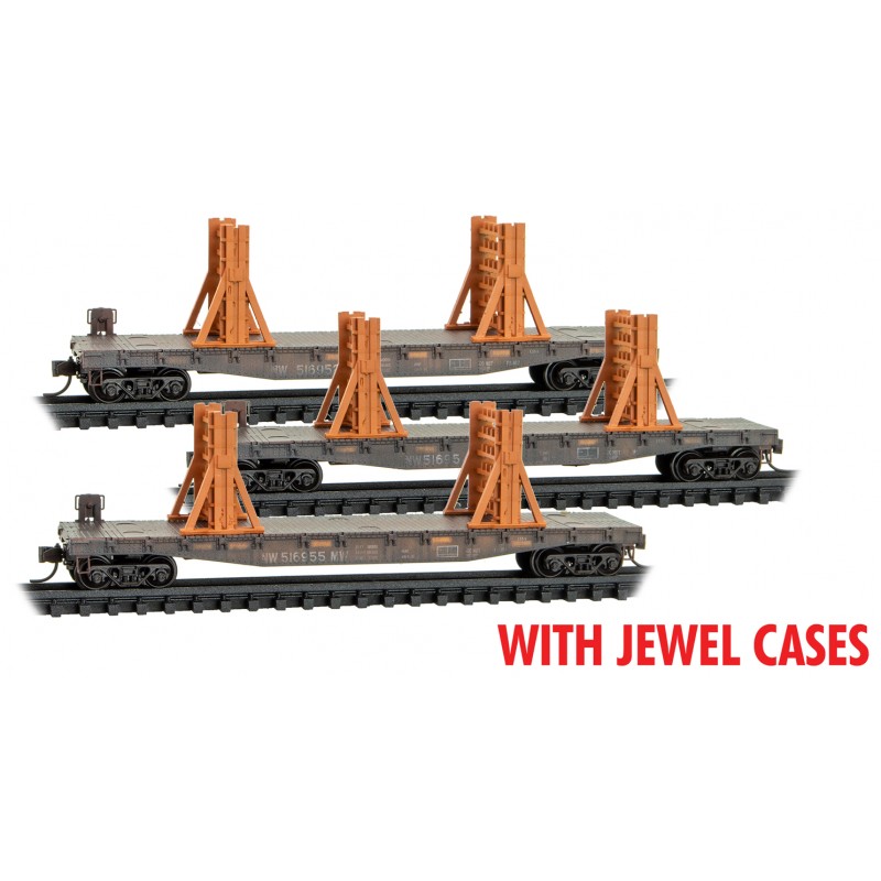 Norfolk Southern Ribbon Rail 3-Pack #2 With Jewel Cases