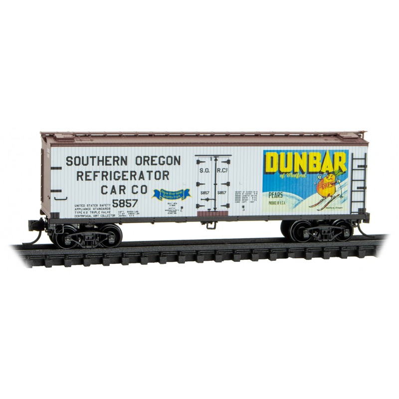 Medford, Talent & Lakecreek 40' Double-Sheathed Wood Reefer #5857