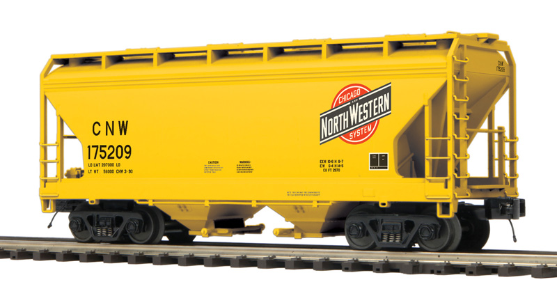 Chicago & North Western ACF 2-bay centerflow hopper #175270