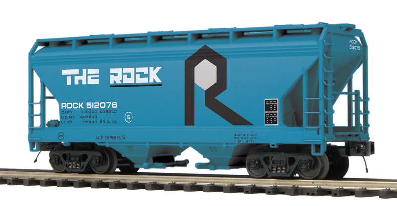 Rock Island ACF 2-bay centerflow hopper #512109