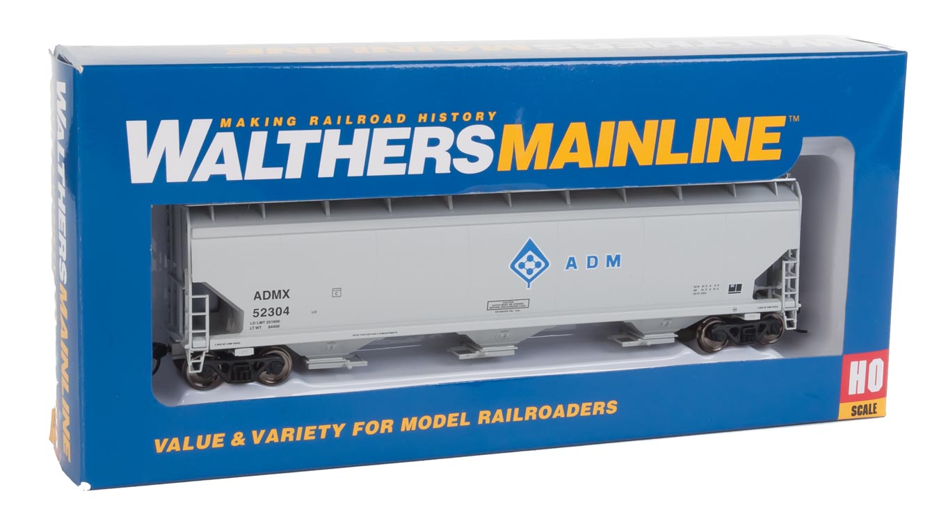 Archer-Daniels-Midland 60' NSC 5150 3-Bay Covered Hopper #52304