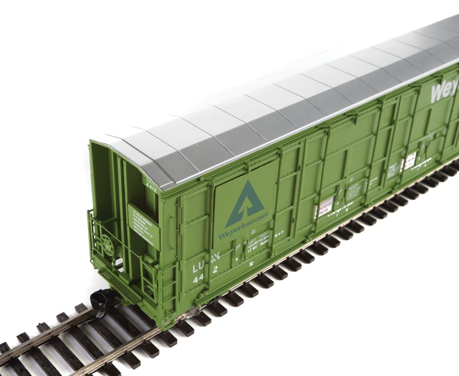 Weyerhaeuser 56' Thrall All-Door Box Car #4412