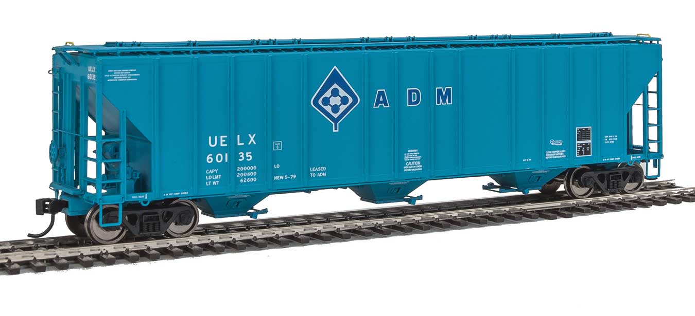 Archer-Daniels-Midland 55' Evans 4780 CUFT 3-Bay Covered Hopper #60135